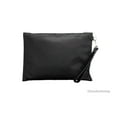 thumbnail image 2 of Versace Large Black Nylon Fabric Medusa Convertible Pouch Clutch Wristlet Bag, 2 of 3