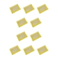 thumbnail image 2 of Bolsa con cremallera Cateissary para suministros de oficina y escuela Amarillo 10Conjunto, 2 of 6