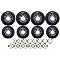 OUTDOOR Roller Hockey Wheels HILO 72/80 ABEC 9 BEARINGS
