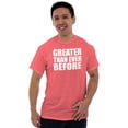 thumbnail image 3 of Greater Than Ever Before Motivational Unisex Plus Size Graphic Tee Brisco Brands 3X, 3 of 6