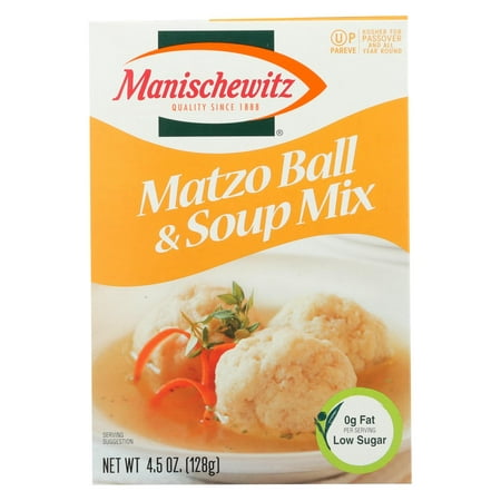 3 of Manischewitz - Matzo Ball and Soup Mix - 4.5