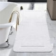 thumbnail image 1 of Alfombra de baño LOCHAS Luminosa antideslizante, 60 x 120 cm, color blanco, 1 of 7
