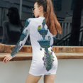 thumbnail image 5 of Little Fountain Women's Long Sleeve Bodycon Dress Soft Stretchy For Everyday Wear And Special Occasions, 5 of 6