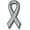 Grey- awareness, variant on Magnet Me Up Support Brain Cancer Fighter Grey Ribbon Magnet Decal, 3.5x7 In, Vinyl Automotive Magnet