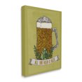 thumbnail image 3 of Stupell Industries All You Need Is Beer Floral Pattern Stein Mug Graphic Art Gallery Wrapped Canvas Print Wall Art, Design by Valentina Harper, 3 of 7