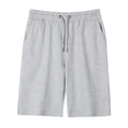 thumbnail image 5 of Gubotare Baby Boy Soccer Shorts Boy's Graphic Shorts High Waisted Bobo Shorts Casual Summer Shorts with Pocket Size 4T 5T (Grey,4-5 Years), 5 of 5
