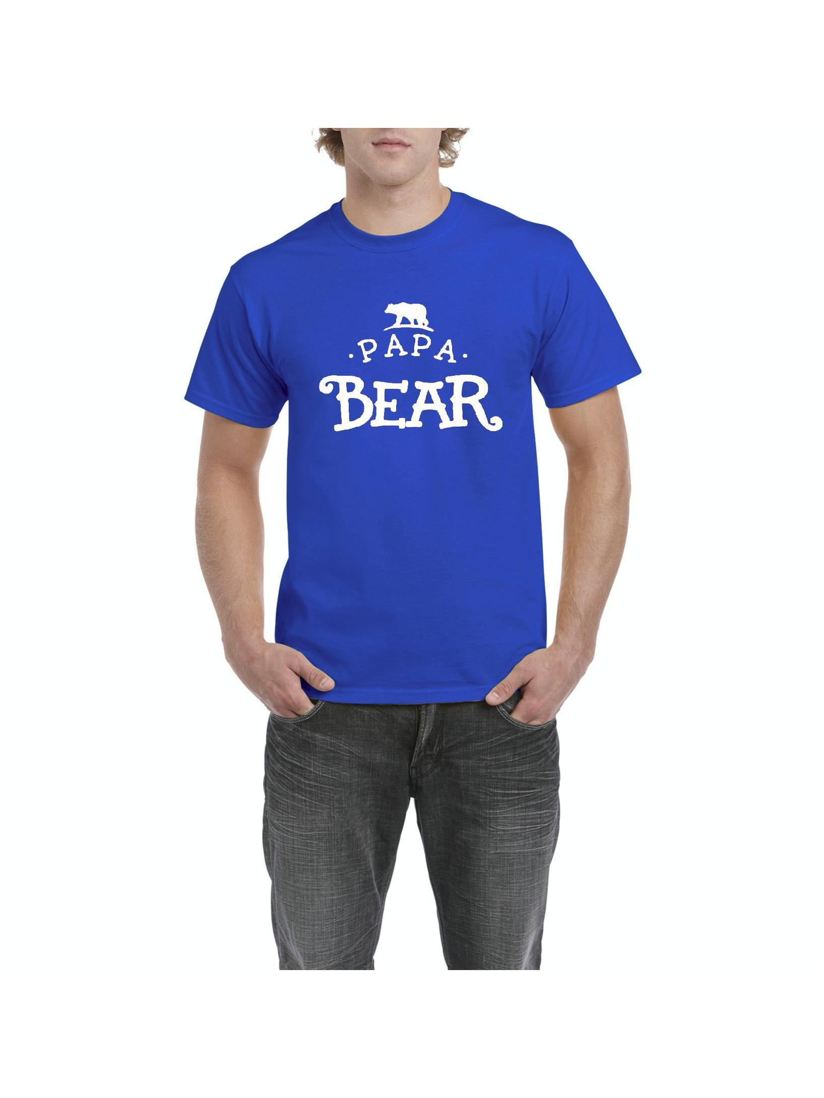 Papa Bear Short-Sleeve Mens T Shirt 