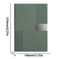 thumbnail image 3 of High end retro leather notepad, multifunctional for business meeting, 3 of 5