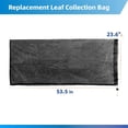 thumbnail image 5 of Wood Chipper Collection Bag Universal Compatible Craftsman Chipper Shredder Mulcher and Leaf Mulcher Collection Bag，Replacement Bag, 5 of 5