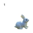 thumbnail image 2 of Biplut Lovely Rabbit Miniature Landscape DIY Garden Decor Crafts Dollhouse Ornament, 2 of 13
