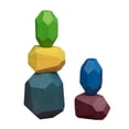 thumbnail image 3 of Juego De Bloques De Construcción Para Niños, Juego De Apilamiento Jenga De Piedra De Color De Madera Para Niños, Niños Y Niñas, Juguetes Educativos Para Edades Tempranas Eigraketly FN002565-00, 3 of 6