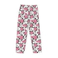 thumbnail image 5 of Xecao Rose Flowers Men's Straight Lounge Pajama Pants: The Ultimate in Comfortable Sleepwear, 5 of 9