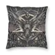 thumbnail image 1 of Funda de cojín con estampado de esqueleto de diablo, cabra, Satán, para decoración del hogar, sala de estar, sofá, coche, 1 of 5