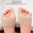 thumbnail image 3 of Almohadillas Amortiguadoras Para El Antepié, Almohadillas Para La Bola Del Pie, Soporte Suave, Ultradelgadas, 2 Pares, Reducen El Estrés Para Estar De Pie Durante Mucho Tiempo, 3 of 8