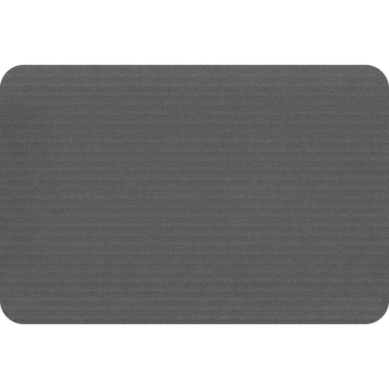 Mainstays Tri-Rib Doormat, Charcoal, 20" x 30" (2-Pack) photo 4