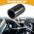 thumbnail image 2 of 1 tapón de extremo de manguera de vacío de admisión de tapa de refrigerante de silicona universal de 30 mm de diámetro interior de 1,18 pulgadas - Coche para puerto de agua de vacío de derivación del calentador de refrigerante - Silicona negra Unique Bargains Tapa de manguera de silicona, 2 of 6