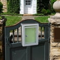 thumbnail image 3 of Abbracc Lockable Wall Mount Mailbox Letterbox Multi Functional Post Box Letter Magazines Front Access, 3 of 9
