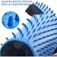 Pet Dog Cat Rabbits Horses Grooming Deshedding Glove Bath Brush Comb