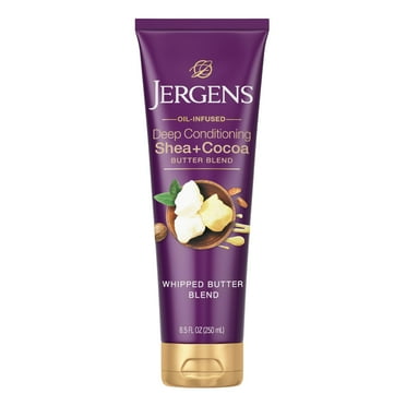 Jergens Shea   Cocoa STF9 Butter Body Lotion for Dry Skin, Deep Conditioning Moisturizer, with Vitamins E & B3, 8.5 oz
