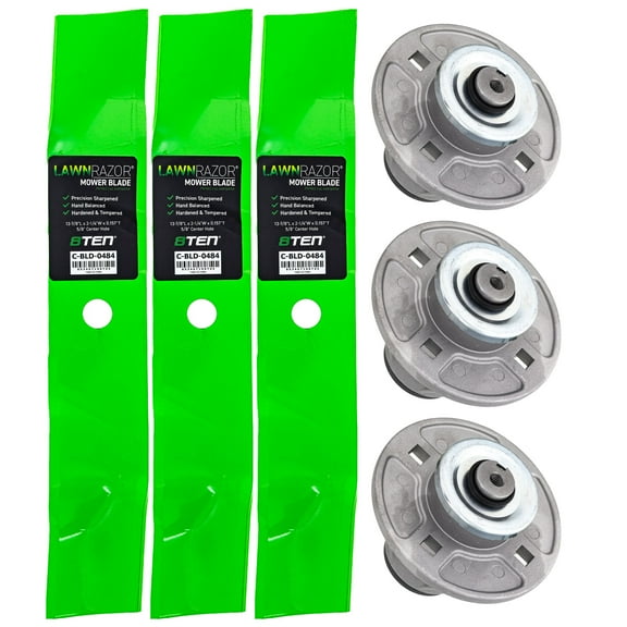 8TEN Blade Spindle Kit for Ariens Gravely Zoom 1840 1540 1740 51510000 40-inch MK1009711