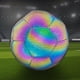 thumbnail image 3 of Balón de fútbol holográfico reflectante y brillante - Regalos de balones de fútbol holográficos con flash color 4 tamaño, 3 of 8