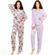 thumbnail image 1 of Set De 2 Pijamas Afelpadas Mujer Unitalla Polar Pantalón Sudadera Ropa Invierno, 1 of 5
