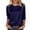 Navy, variant on T Shirts for Women, Elegant Solid Short Sleeve Blouson T Shirt For – Lightweight Satin Finish Knit Top With Crew Neck For And Summer Womens Summer Shirt Silver XL