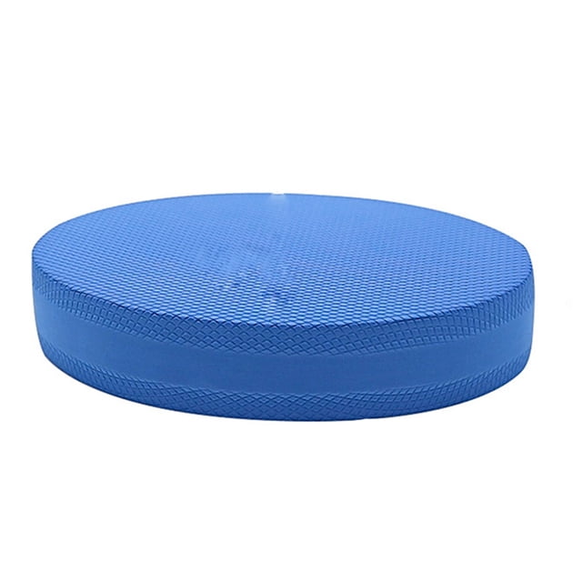 Almohadilla de equilibrio TPE Cojín de yoga antideslizante Estabilidad Movilidad Entrenador de equilibrio para entrenamiento central Rehabilitación física Ejercicio de yoga 28x17x6 cm (Azul)