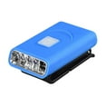 thumbnail image 2 of Clip en LED sombrero luz linterna USB ligero antorcha cuerpo sensor tapa lámpara cabeza Azul, 2 of 8