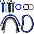 thumbnail image 1 of Juego de 16 piezas de collares y pulseras masticables de silicona sensorial Olugu, 1 of 7