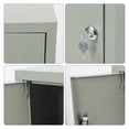 thumbnail image 3 of HINTRMENT Weatherproof Enclosure Outdoor Junction Box Light Grey Steel Weatherproof Harsh Conditions 1Pack, 3 of 6