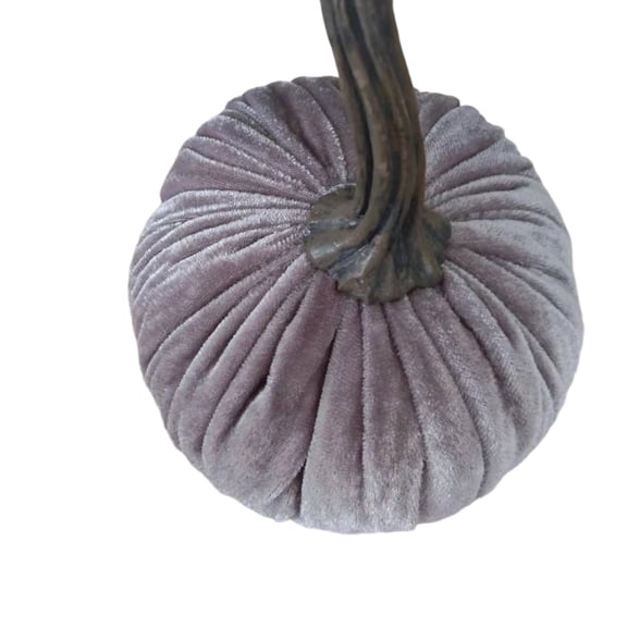 Artificial Velvet Pumpkins Fall Harvest Decor Fabric Foam Pumpkins for Thanksgiving Halloween Table Centerpieces Wedding Farmhouse Autumn Home Decor