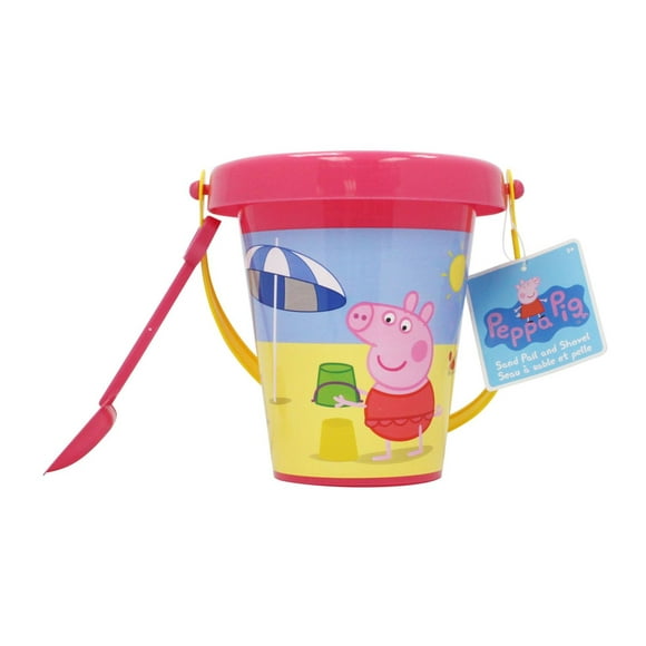 Peppa Pig Sand Pail And Shovel Bucket