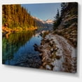 thumbnail image 2 of Placid Lake between Mountains - Landscape Canvas Art Print, 2 of 4
