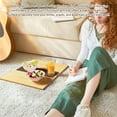 thumbnail image 4 of Cup Sofa Armrest Tray Armchair Table Sofa Arm Tray Anti Slip Couch Arm Table for Snacks Drinks Remote Cups, 4 of 7