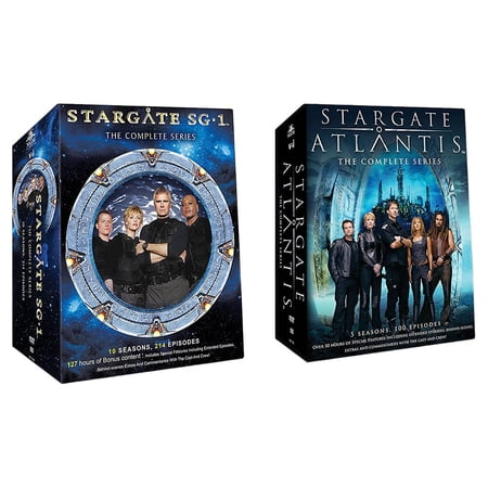 Stargate SG-1 & Stargate Atlantis DVD Complete Series Bundle Set
