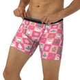 thumbnail image 3 of Easygdp Pink Christmas Cheer Men's Boxer Briefs Men’s Underwear Boxer Briefs for Men, 3 of 7