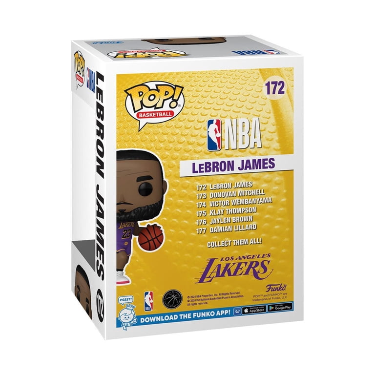 Funko, NBA Funko Pop! Vinyl Figure, #172, LeBron James Lakers