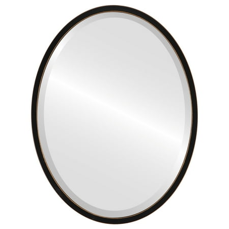 London Framed Oval Mirror Rubbed Black 13 X 17 Canada London Framed Oval Mirror Rubbed, Oval Black Framed Mirror Canada