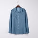 thumbnail image 4 of ICHUANYI Clearance Women's Fashion Winter Single Breasted Cardigan Solid Color Shirt Long Sleeve Shirt Tops(Dark Blue, M) ICHUANYI WER2023080802762, 4 of 6
