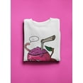 thumbnail image 3 of Cherry Zombie Sweatshirt Men -Image by Shutterstock, Male Large, 3 of 4