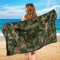 thumbnail image 4 of Kuiaobaty Camo Print Car Seat Towels for Front Seats Sweat Absorption Towel Bucket Seat Covers for SUV Truck Sedan Quick-Dry Sweat Towel for Gym Workout, Running, Swimming, Beach and Hiking, 4 of 7