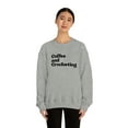 thumbnail image 3 of Crocheting 1970s 70s Sweatshirt, Gifts, Sweater Shirt, 3 of 9