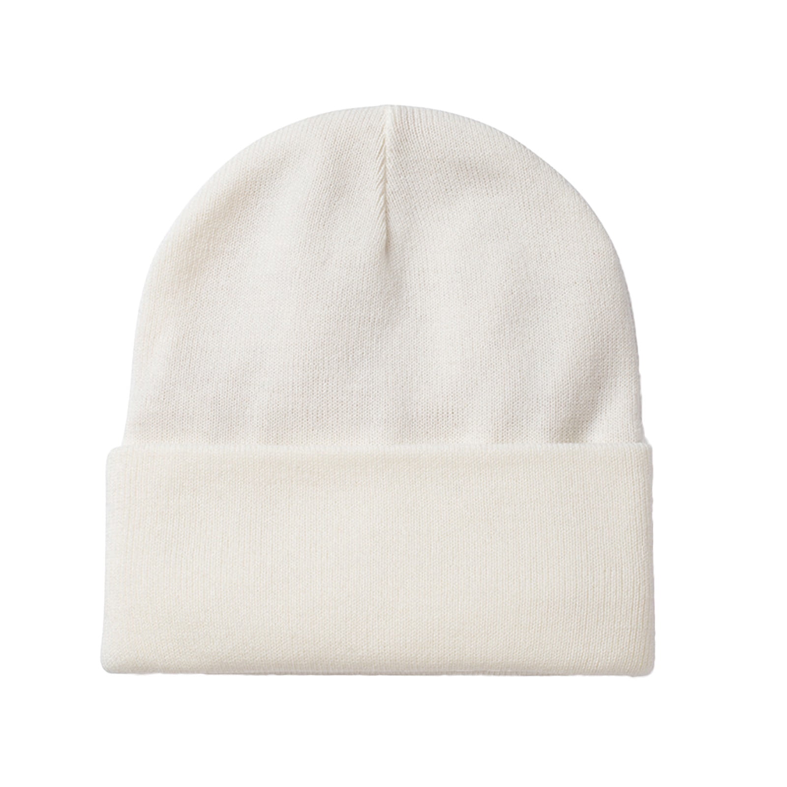 Bonnet Classique Hiver Doublé Fourrure – Taille Unique Noir | Hommes/Femmes, Tricoté Chaud