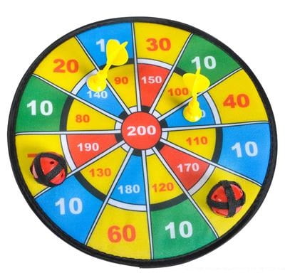 Large 16 Inch Toy Dartboard with 3 Yell... TAGADUS Magnetic Dart Board for Kids 