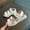 White, variant on Herrnalise Children Girls Sandals Princess Open-toed Soft Bottom Flowers Roman Beach Shoes Flash picks