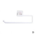 thumbnail image 1 of Support de Rouleau de Papier sous Armoire Porte-Serviettes de Cuisine Q8B2 Support Blanc L1E4, 1 of 8