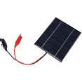 thumbnail image 2 of 2 paneles solares impermeables de 5 W y 12 V para exteriores, cargador de células solares de polisilicio epoxi para herramientas de batería de 9-12 V, 2 of 8