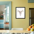 thumbnail image 4 of Bohemian Deer Skull  Western Mammal Watercolor, Animals Framed Art Print Wall Art by Kris_art Sold by Art.Com, 4 of 5