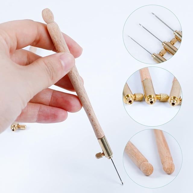 Sentmoon French Embroidery Crochet Stitching Tools Multi-Functional Textiles Needlework Knitting Kit Hand Craft Accessories Versatile Practical Sewing Set